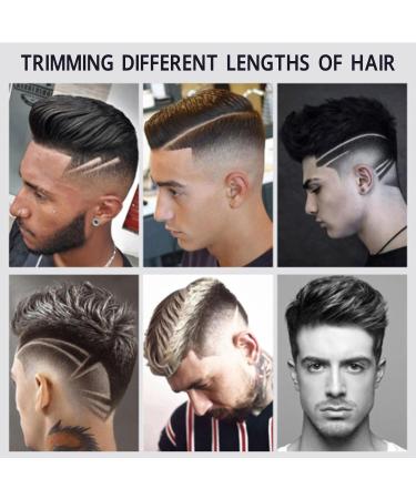 Cordless Hair Clipper Multifunctional Efficient Electric Hair Trimmer with Indicator Light for Hairdressing Salon (Black) - Buy Online on SooperMarket.com
