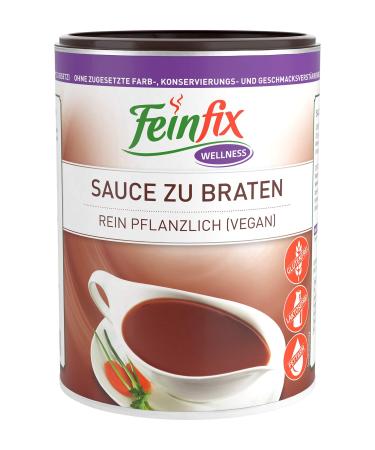 Fine fix wellness sauce to fry 500g (5l sauce) Little calories Saßenbinder lactose -free & vegan powder vegetarian for gravy / vegetables sauce / roast saucen / noodles sauce |RR-B1S2-Shha5 500 g (1 Pack)