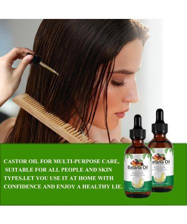 FunnAura Batana Oil for Hair Growth Set 60ml Natural Hair Oil Organic with Micro Growth Roller - Buy Online on SooperMarket.com