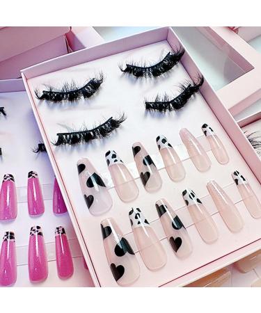 JSGHGDF Eyelashes Natural Look False Eyelashes Press on s Reusable Fake s with Glues for SET68 - Buy Online on SooperMarket.com