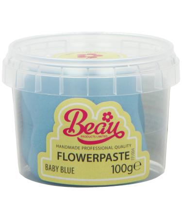 Beau Products Blue Flowerpaste Icing 100 g Baby Blue