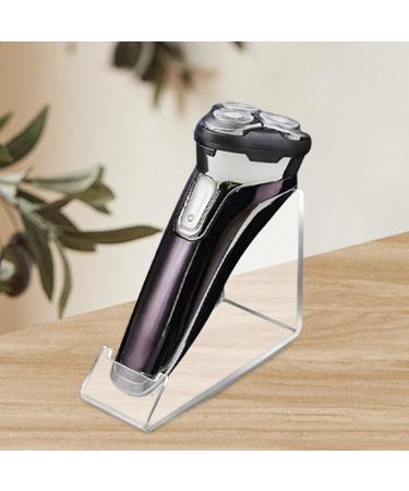 Colcolo Trimmer Holder Stand - Transparent Acrylic Hair Remover Rack for Bathroom - Perfect Electric Stand for Easy Storage - Buy Online on SooperMarket.com
