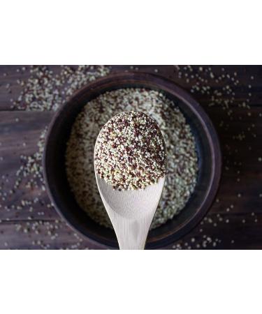 Organic Super Grains Blend 12oz - Millet, Buckwheat, Quinoa Mix | Non-GMO, Vegan Superfood - Bulk 0.75lbs - Buy Online on SooperMarket.com