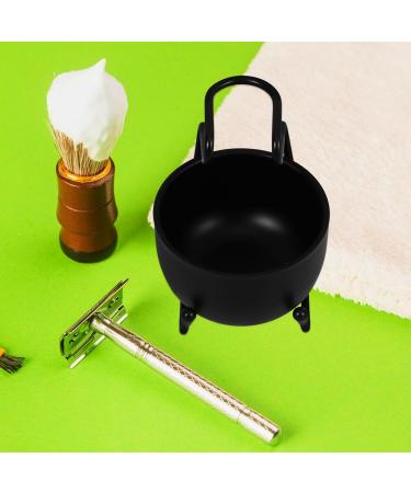 Stainless Steel Shaving Stand Set - Razor Holder Brush & Soap Bowl for Elegant Bathroom Supplies | International Shipping Available - Buy Online on SooperMarket.com