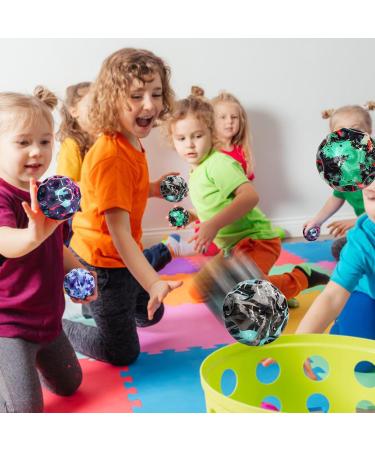 Lynbly Astro Jump Ball - 4 Pack Space Bounce Balls for Kids | High Jump Rubber Balls | Perfect Mini Bouncing Toys for Parties & Outdoor Sports - Buy Online on SooperMarket.com