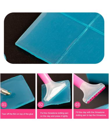 Rhinestone Painting Accessories Professional Nail Art Dotting Tool Practical with Rhinestone Dotting Pen for Nail Salon - Buy Online on SooperMarket.com