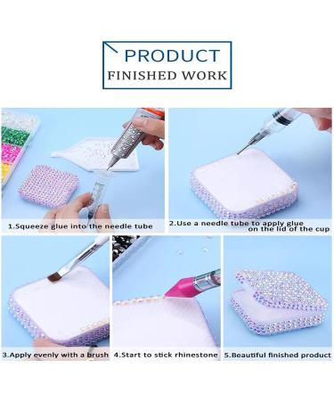 Niziky 5000PCS 4mm Light Pink AB Resin Flatback Rhinestones for Crafts - Sparkling Crystal Embellishments for Shoes, Mugs, Bottles, and More - SS16/4MM - Buy Online on SooperMarket.com