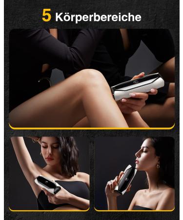 Jovs X IPL Hair Removal Device - Painless 3-in-1 Solution for Body Face & Intimate Areas | Alternative to Laser Hair Removal for Men & Women - Buy Online on SooperMarket.com