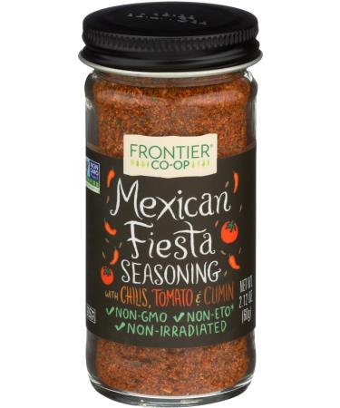 Frontier Seasoning Blends Mexican Fiesta, 2.12-Ounce Bottle