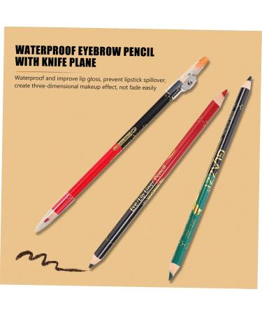 Buy NOLITOY 12pcs Waterproof Lip Liner Eyeliner & Eyebrow Makeup Set - Precision Brush & Matte Finish - International Shipping Available - Buy Online on SooperMarket.com