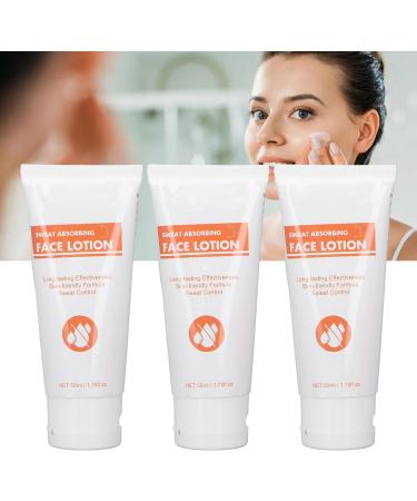 Facial Antiperspirant Sweat-Absorbing Facial Lotion Durable Safe and Lightweight for Men and Women - Buy Online on SooperMarket.com