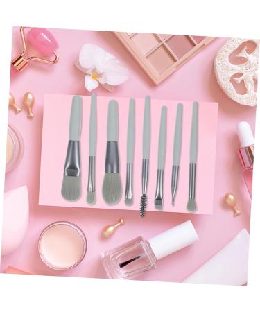 Best Makeup Brush Set for Women - Eye & Powder Applicator - Dark Green - International Shipping Available - Buy Online on SooperMarket.com