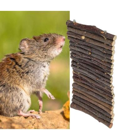 Wooden Hamster Bridge - Flexible Multi-Purpose Arch for Guinea Pigs Chinchillas Ferrets & Reptiles (S) | International Shipping - Buy Online on SooperMarket.com
