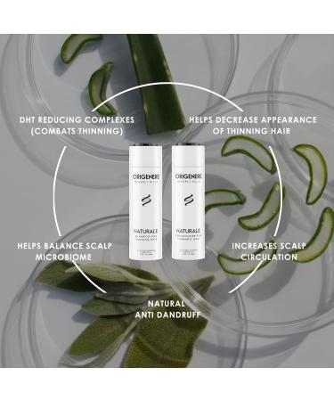 Naturale Shampoo for Thinning Hair - All-Natural Physician-Formulated Blend with Saw Palmetto & Essential Nutrients - 200 ML - Buy Online on SooperMarket.com