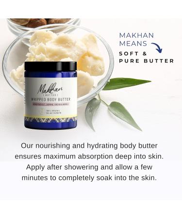 Buy Makhan Organic Whipped Body Butter - Honeysuckle Neroli Orchid & Jasmine Scented - All Natural No Preservatives Reiki Infused - International Shipping Available - Buy Online on SooperMarket.com