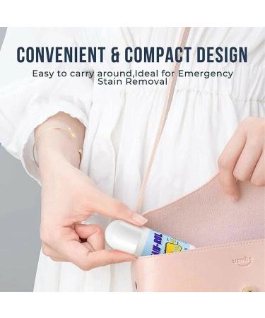 Emergency Stain Remover Roller-ball Cleaner Magic Stain Remover Rolling Bead Clothes Stain Remover-Roll Bead Design Portable No-wash Instant Stain Remover Pen (1pcs) - Buy Online on SooperMarket.com