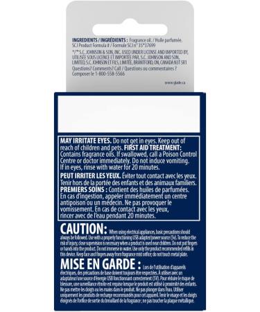 Glade Essential Oil Diffuser Refill Use with Cool Mist Aromatherapy Diffuser Air Freshener for Home Choose Calm Scent with Notes of Lavender & Sandalwood 1 Count - Buy Online on SooperMarket.com