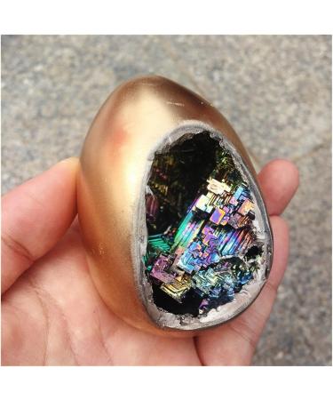 Crystal Beautiful Bismuth StonesCrystal Iridescent Minerals Home Furnishing Articles 1pcs 350-400g - Buy Online on SooperMarket.com