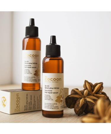Cocoon Sacha Inchi Hair Repair Serum | 2.37 fl oz | Restores & Nourishes Hair | International Shipping Available - Buy Online on SooperMarket.com