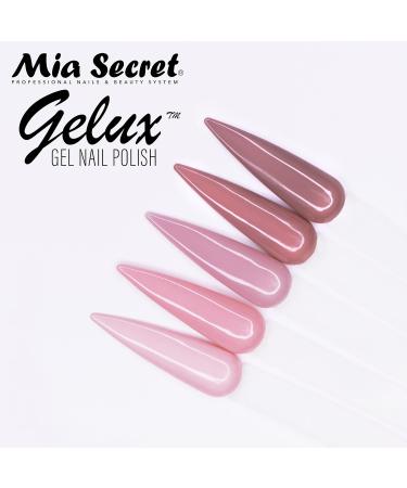 Mia Secret Gelux Soak-off nail gel polish kit - 5-piece gel polish collection (Piel Canela) - Gel nail polish kit/set - Gel nail Kit - Kit de esmaltes para u as en gel de - Buy Online on SooperMarket.com
