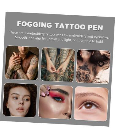 Angoily 7pcs Metal Embroidery Pen Brow Pencil Embroidered Manual Pen Embroidered Pen Cosmetics Korean - Buy Online on SooperMarket.com
