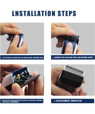 BESTBOMG Replacement Blade Shaving Head Compatible with Wahl Hair Clipper 79434/9649P - Buy Online on SooperMarket.com