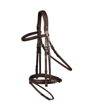 WALDHAUSEN Bridle X-Line Supersoft Brown Pony