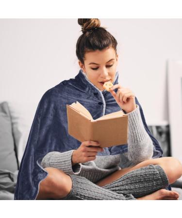 FAYNDE Portable Heating Ceiling USB Electrical Scarf & Plush Thermal Blanket - Energy-Saving Washable Heated Cushion - Buy Online on SooperMarket.com