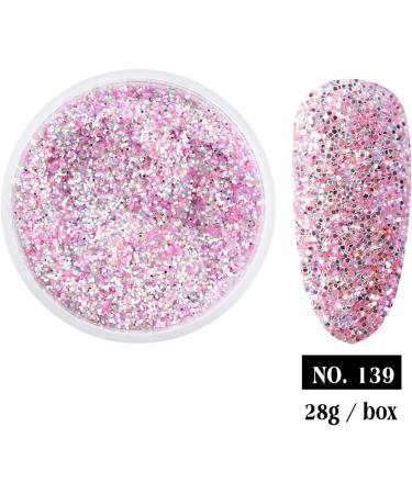 Shine Glitter Hexagon Sequins Dip Powder Nails - 28g/Box, Long-Lasting, No UV Light Needed - Buy Online on SooperMarket.com