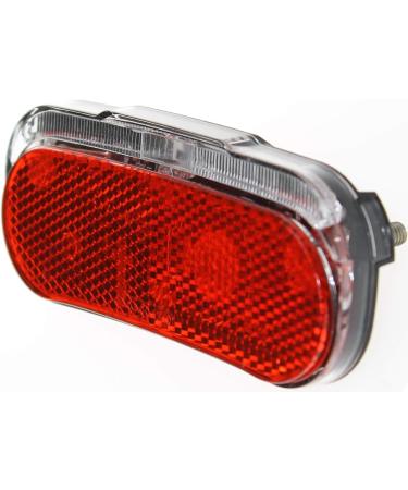 P4B Bicycle Dynamo R cklicht LED Model 539 - StVZO Approved with Parking Light & Reflector | Easy Assembly on Luggage Rack - Buy Online on SooperMarket.com