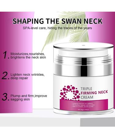 Neck Firming Cream Face & Neck Tightening Cream Neck Cream For Wrinkles & Fine Lines Fade Fine Lines Smooth Reduce Double Chin Neck - Buy Online on SooperMarket.com