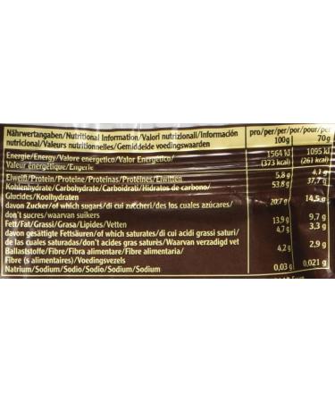 Buy Energy OatSnack - Handmade Natural Chocolate Bars 30 x 65g (1 Pack 1950g) - Ideal Healthy Snack for International Shipping - Buy Online on SooperMarket.com