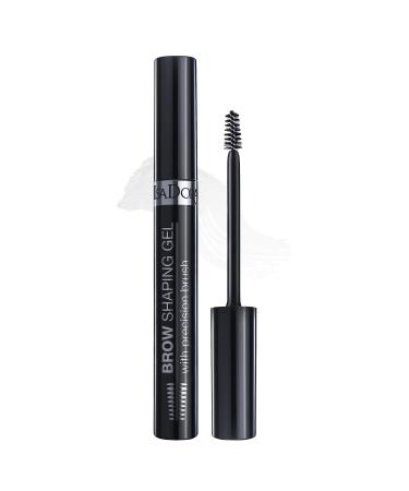 Isadora eyebrows gel with precision brush - easy fixing and long -lasting result - for defined and full -looking eyebrows - eyebrow laminating - eyebrow gel transparent
