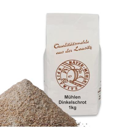 Mills wholemeal spelt meal/spelt meal medium 1000g fresh from the R tze mill 100% regional and natural spelt meal 1 kg