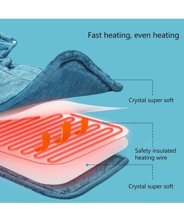Yumili Electric Heating Pillows - Neck & Shoulder Pain Relief | 6 Heat Settings | Ideal Gifts for Men & Women | EU 220V - Buy Online on SooperMarket.com