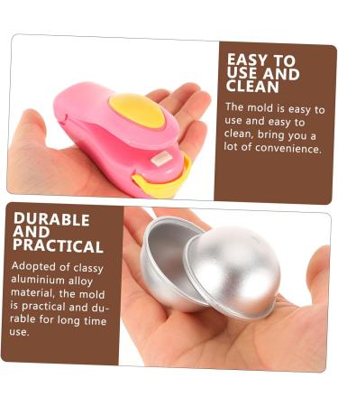 Alipis 1 Set Paper Cups Silicone Molds Metal Bath Mold Cake DIY Mold Crafting Supplies Press Candle - Buy Online on SooperMarket.com
