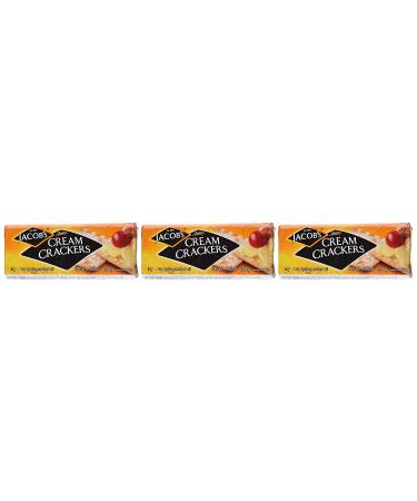 Jacobs Cream Cracker 200g (3 Pack) - Delicious Crunchy Snack for Anytime! - Buy Online on SooperMarket.com
