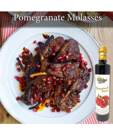 Golden Harvest Pomegranate Molasses 100% Natural Fruit Juice - Mediterranean Cuisine Essential from Lebanon - 20 Oz - Buy Online on SooperMarket.com