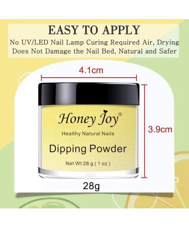 28g White & Yellow Color Change Dip Powder Nails (W-No.18) | Long-lasting, No UV Light Needed - Buy Online on SooperMarket.com