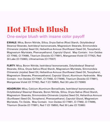 Peachy Coral Pressed Powder Blush with Golden Shimmer - Hypoallergenic and Vegan - PYT Beauty - Buy Online on SooperMarket.com