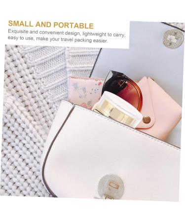 Mikinona 1pc Cream Empty Cosmetic Jars Sample Holder Face Cream Pot Jars Face Cream Containers Cream Empty Jars Reusable Bottle Creami Lotion Practical Cream Bottle Acrylic 4.6x4cm Golden - Buy Online on SooperMarket.com