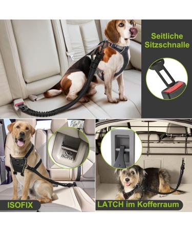 Buy Taval Adjustable Dog Seat Belt for Small & Large Dogs - Safe Car Travel | ISOFIX Compatible - Buy Online on SooperMarket.com