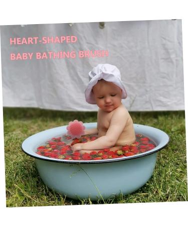 Infant Scalp Bathing Brush Set - Safe Silicone Toddler Hair-Washing Tool - Buy Online on SooperMarket.com