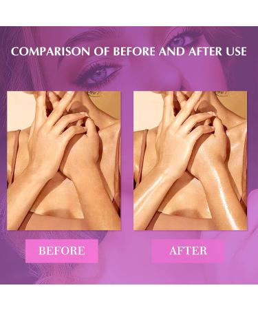 Ofanyia Highlighter Powder Stick - Sparkle & Shine for Face, Eyes, Lips & Body (02 White) - Buy Online on SooperMarket.com