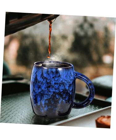 Zerodeko 3pcs Ceramic Coffee Mug The Office Mug Ceramic Cup Espresso Mug Porcelain Tea Japanese Coffee Mug Latte Art Cup Office Drinking Cup Ceramic Milk Cup Personal Cup Ceramics Vintage Bluex3pcs 13x13x12cmx3pcs - Buy Online on SooperMarket.com
