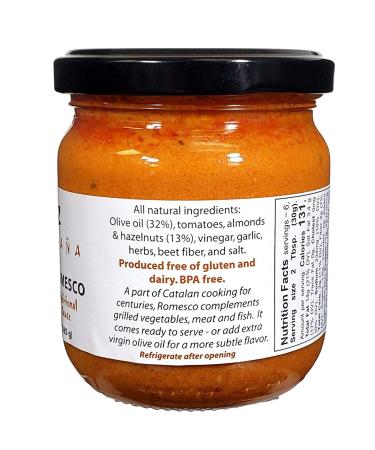 Matiz Espaa Romesco Sauce  6.5 Ounce - Buy Online on SooperMarket.com