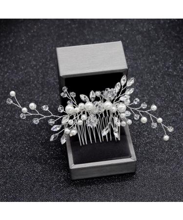 Hair Combs Slides Clips Bridal Flower Hair Pins for Girls Women Hair Accessories Hair Clips - Buy Online on SooperMarket.com
