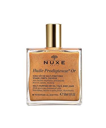 Nuxe Huile 'Prodigieuse Or' Multi Usage Dry Oil Golden Shimmer 1.6 Fl Oz (Pack of 1)