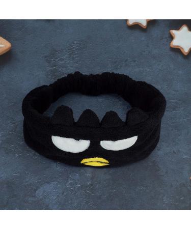 Kawaii Black Spa Headband for Women and Kids - Soft Face Wash and Makeup Headband for Skincare and Facials - Buy Online on SooperMarket.com
