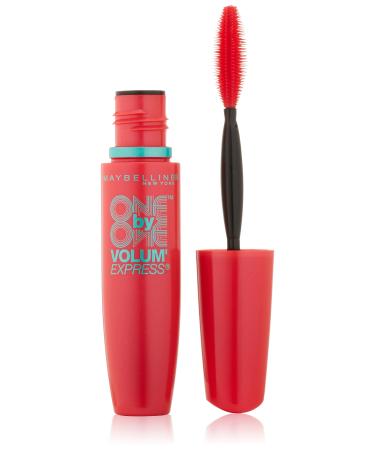 Maybelline New York Volum' Express One By One Washable Mascara  255 Blackest Black  0.3 Fluid Ounce